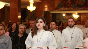 احتفال المسيحيين بمناسبة عيد القيامة في كركوك ونينوى
